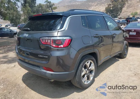 2018 Jeep Compass Limited Fwd z USA, uszkodzony, nr VIN 3C4NJCCB5JT253420